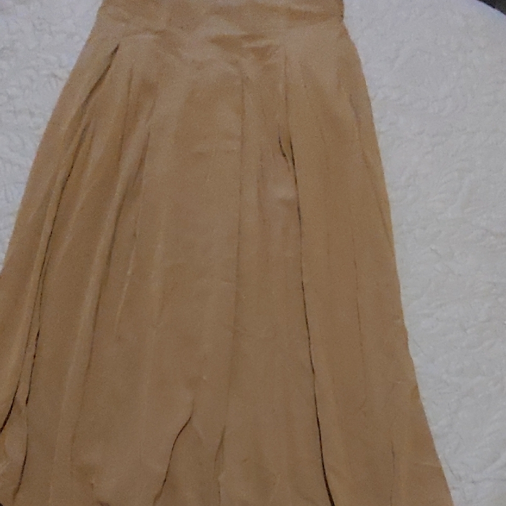 Toni Garment Tan Women's Skirt  Sz 12